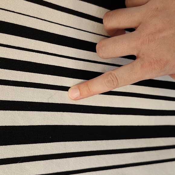 Alexander Wang black and white short sleeve dress size L - Picture 5 of 5